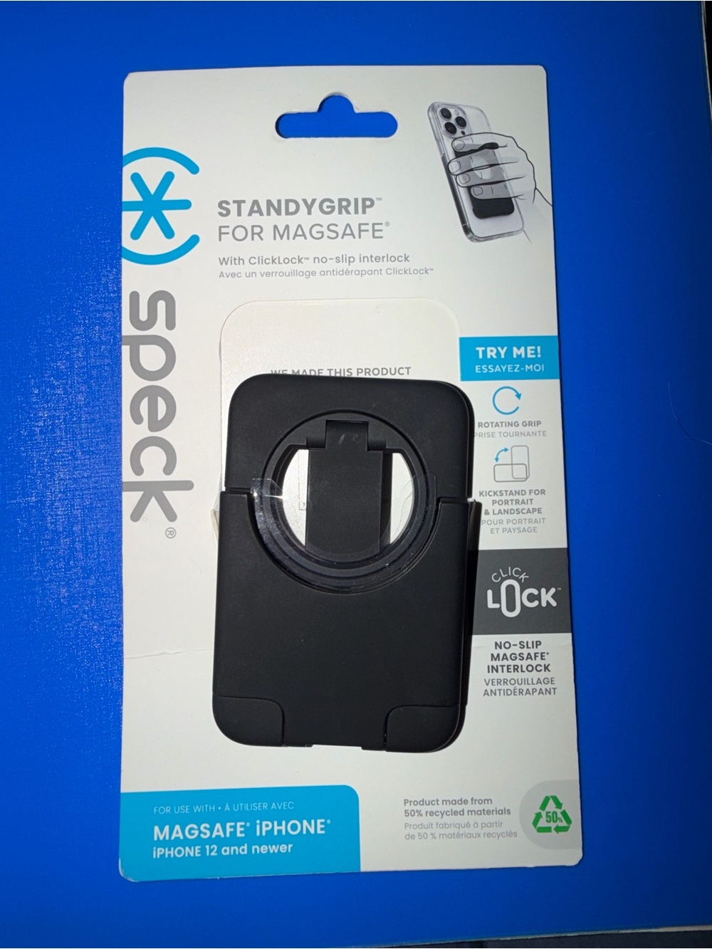 Speck Magnetic ClickLock Grip and Stand